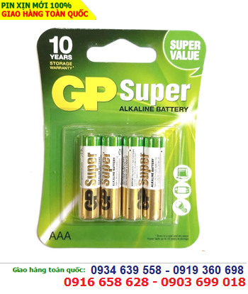 Pin GP SUPER 24AUOK-U4; Pin Alkaline 1.5v AAA GP SUPER 24AUOK-U4